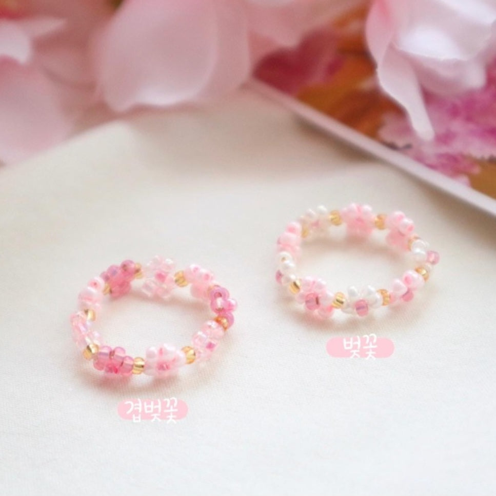 FROM LOVE 🌸Flower series🌸Spring beads flower ring