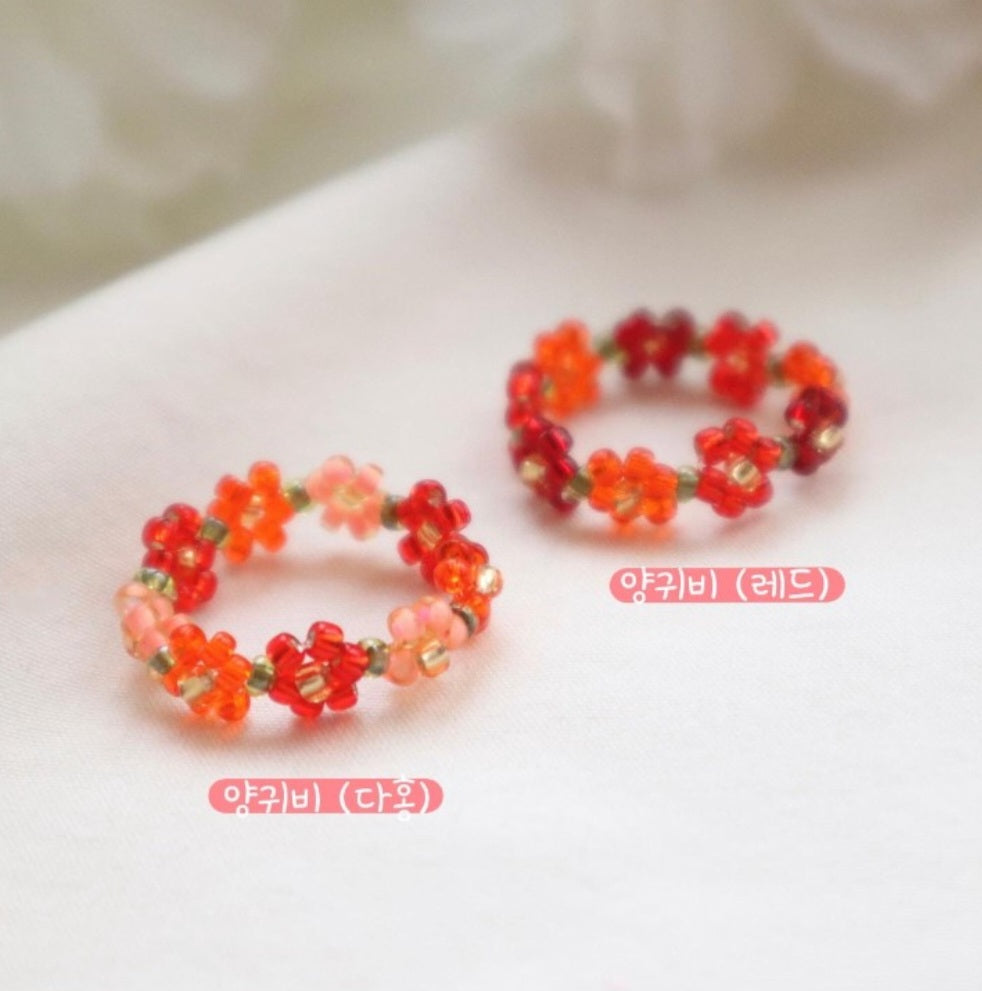 FROM LOVE 🌸Flower series🌸Spring beads flower ring