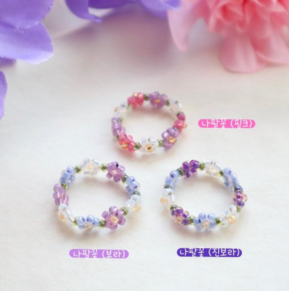 FROM LOVE 🌸Flower series🌸Spring beads flower ring