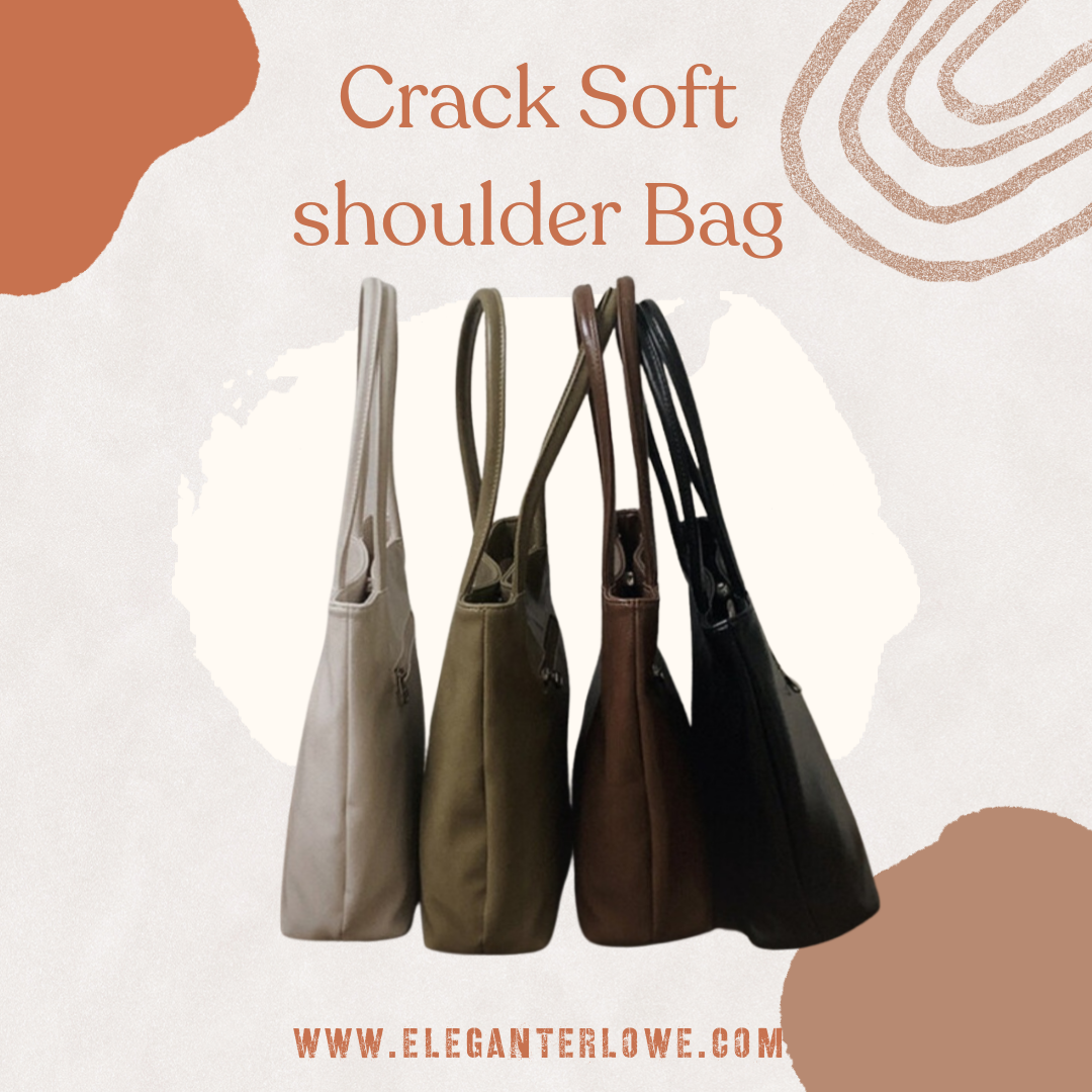 Crack Soft shoulder Bag