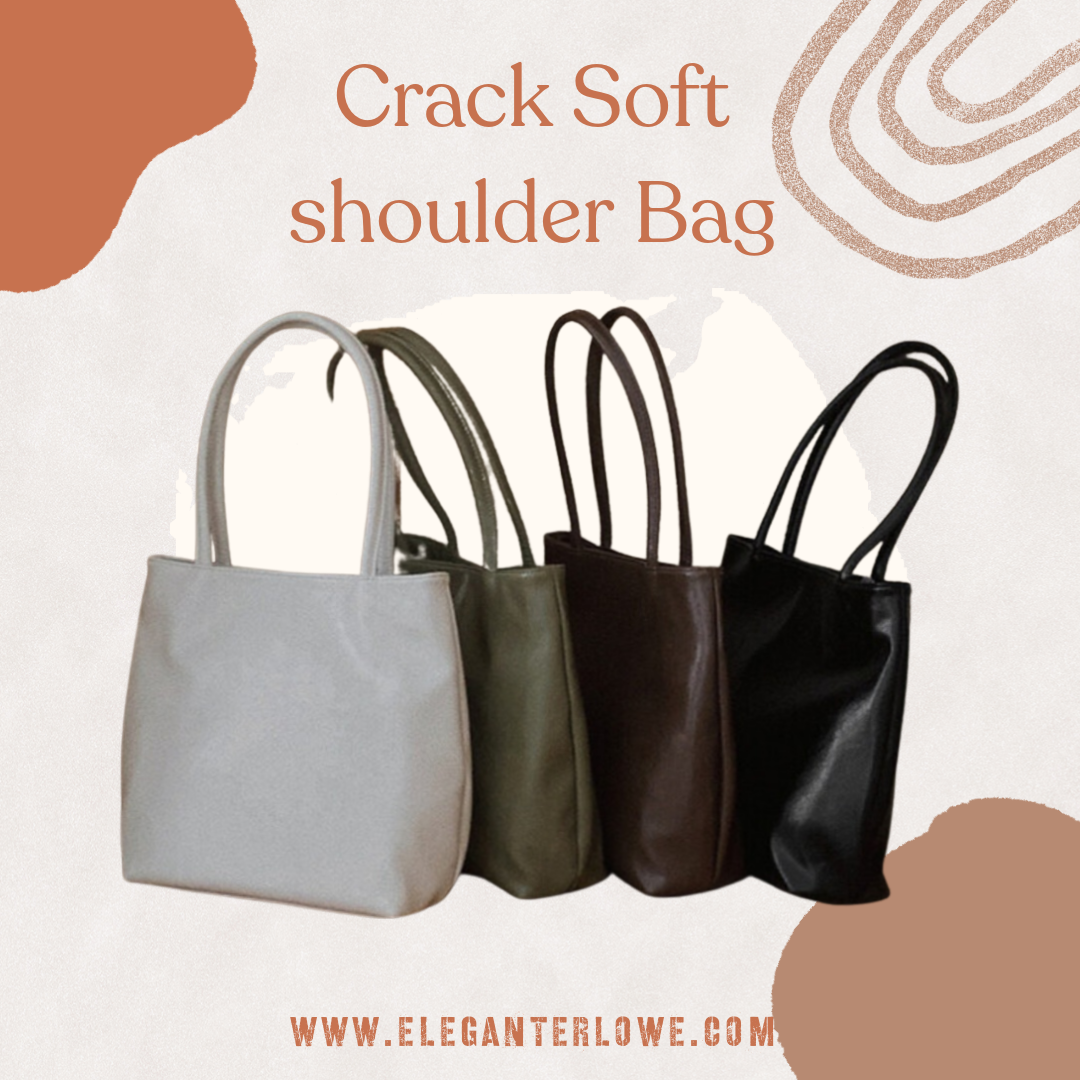 Crack Soft shoulder Bag