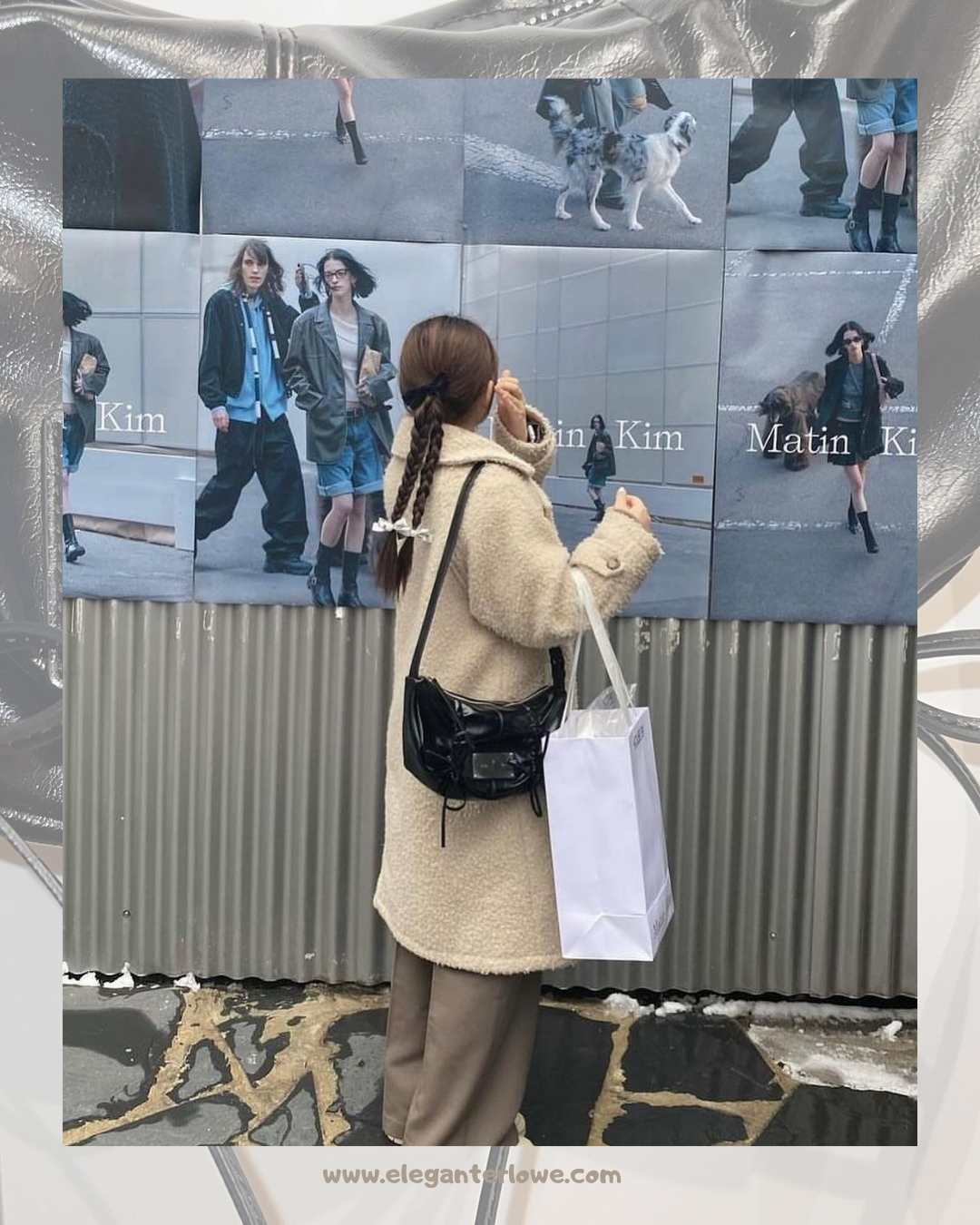 超紅韓國設計師品牌❤️‍🔥Matin Kim✨️HALF SHIRRING RIBBON ROUND BAG