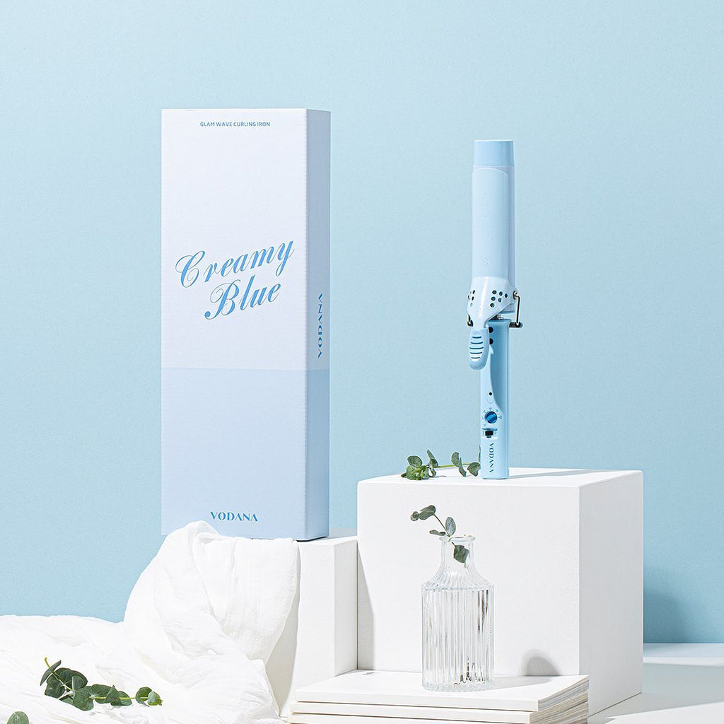 Blue radiance curling iron hot sale